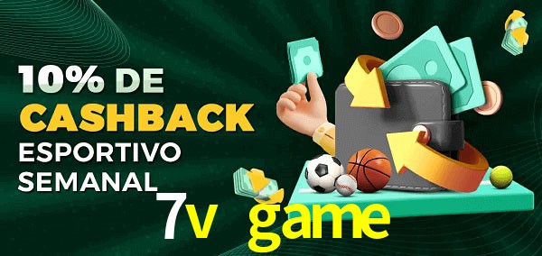10% de bônus de cashback na 7v game